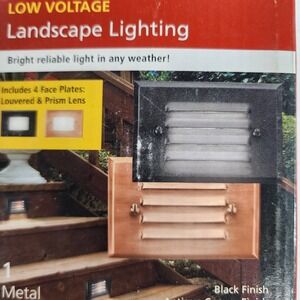 Malibu Intermatic Metal Deck Lighting Outdoor  Landscape CL9054‎ Includes Faces